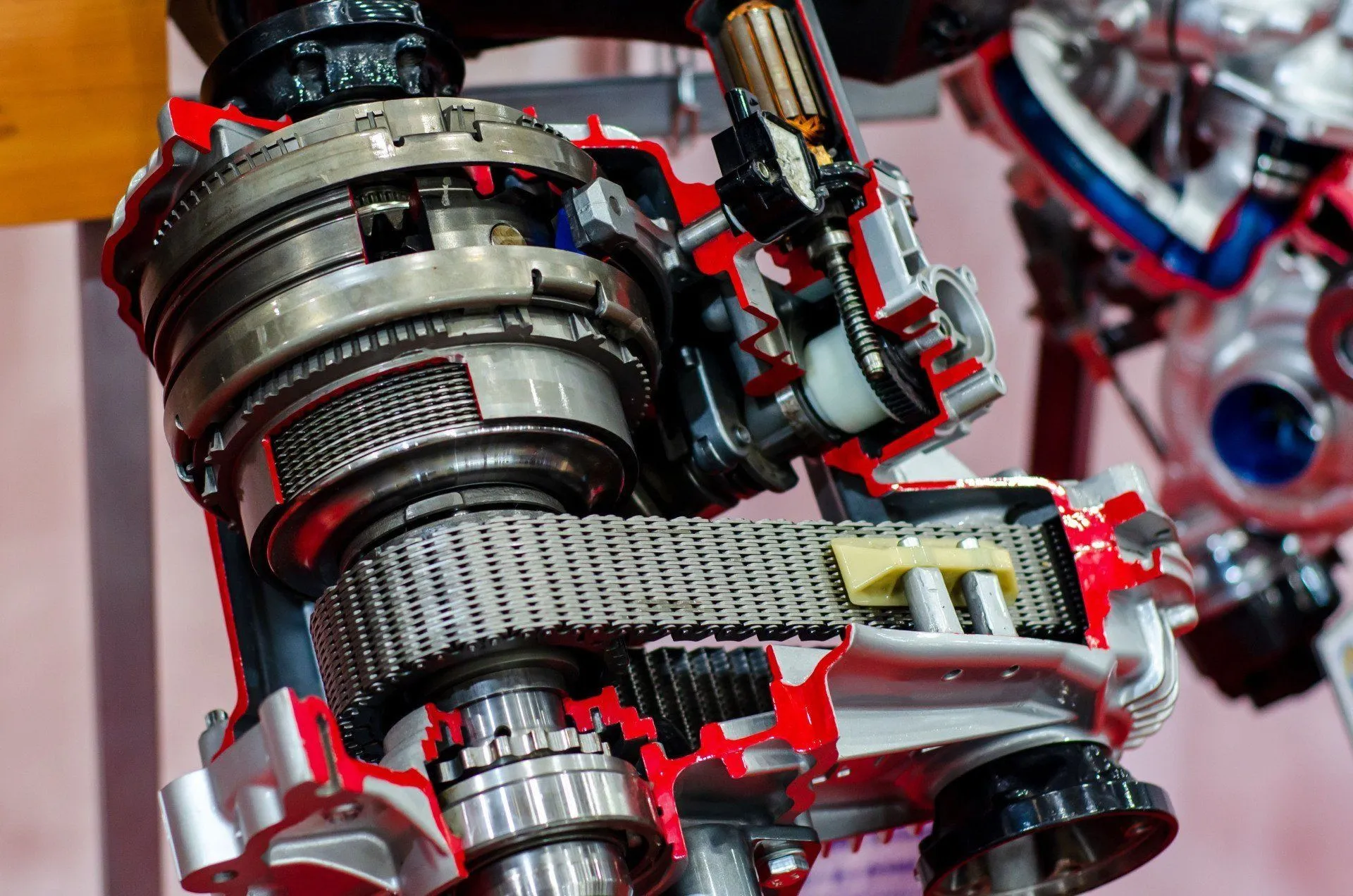 Engines service being performed at Tim Worthy's Transmission & Auto Repair in Wellsville, KS